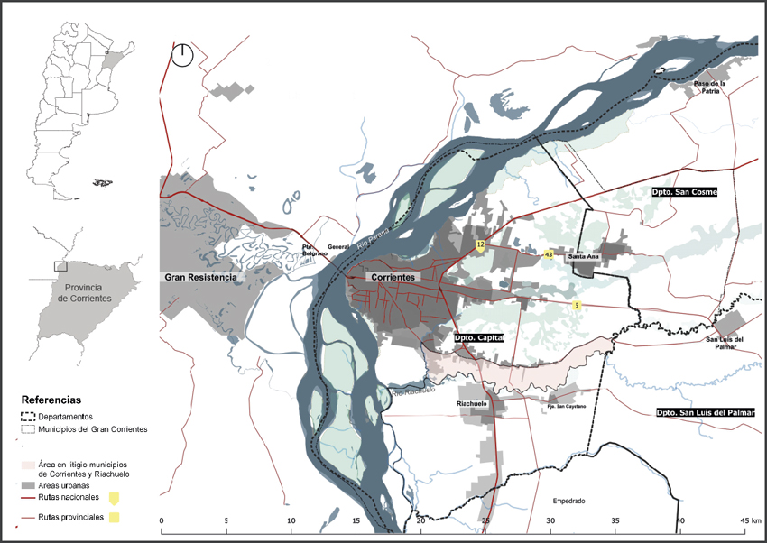 Localizaci&oacute;n del &aacute;rea de estudio