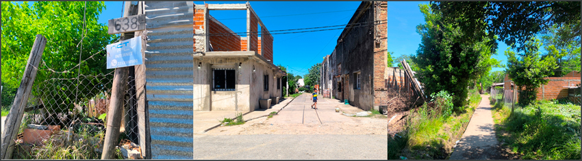 Tipolog&iacute;as de vivienda y materiales en La Aceitera.