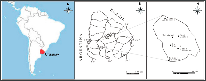 Localizaci&oacute;n de Geoparque Grutas del Palacio